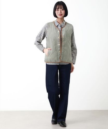 クロコダイル サーモア 中綿 ベスト レディース】重ねるだけでこなれ感アップ！ 新作ベスト6選