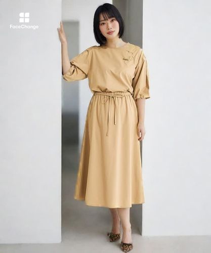 レディース ラッカン パフスリーブ ブラウス通販 [0201-55153