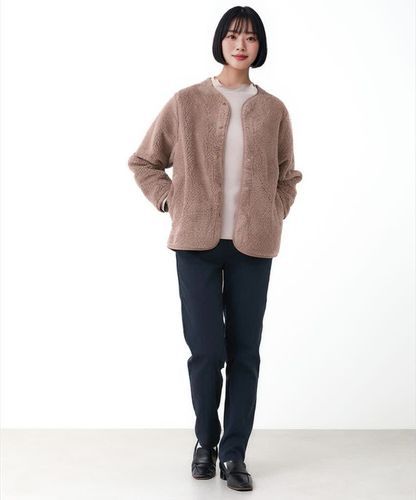 レディース ボア フリースジャケット通販 [0302-55231] - クロコダイル