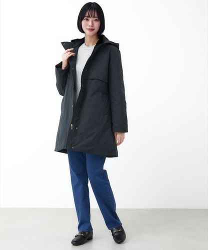 レディース ノンキルトダウンコート【撥水加工】通販 [0304-48400