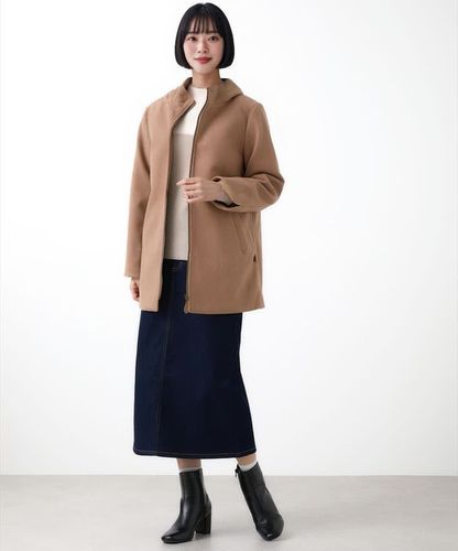 レディース ウールライク ミドル丈 コート【一部店舗限定】通販 [0304