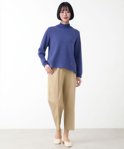 レディース センタープレス タック パンツ通販 [0305-61503