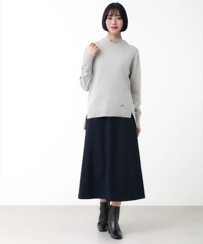 レディース ウエストゴム 裏起毛 スカート通販 [0306-56600