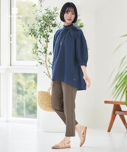 レディース スノーコットン プルオーバー チュニック【接触冷感】通販