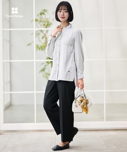 レディース 刺繍 ヨークデザイン チュニック通販 [0321-55706