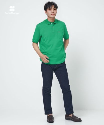 メンズ 【ベストセラー】ワンポイント半袖ポロシャツ【抗菌】通販