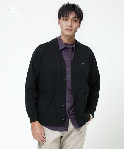 メンズ Vネック カット カーディガン通販 [1002-56209] - クロコダイル