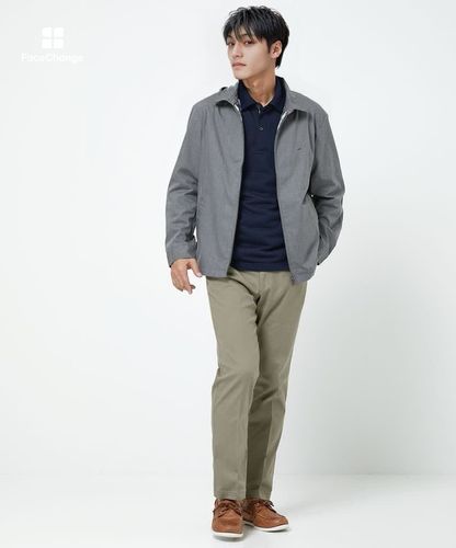 メンズ スコッチブルゾン【シワになりにくい】【手洗いOK】通販 [1004