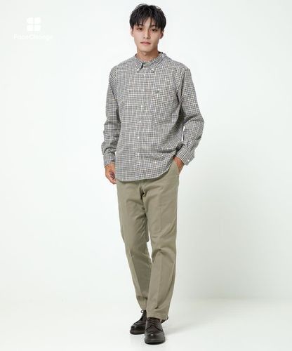 メンズ クロコダイルタータン ノンアイロン シャツ通販 [1601-45105