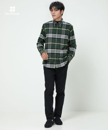 メンズ チェック柄 ボタンダウン シャツ通販 [1601-58102