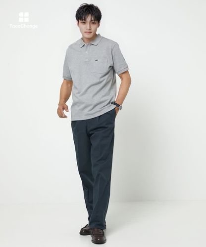 メンズ 【ベストセラー】ワンポイント半袖ポロシャツ【抗菌】通販