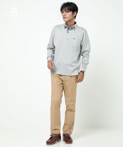 美品　Stay Hungry チェック柄ポロシャツ※値下げ パーシャルチェックポロシャツ | BLACK LABEL CRESTBRIDGE (Men