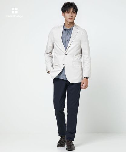 モコモコ　　　リバーテーラードジャコット　スーパー100 モコモコ リバーテーラードジャコット スーパー100 74619305_1.jpg