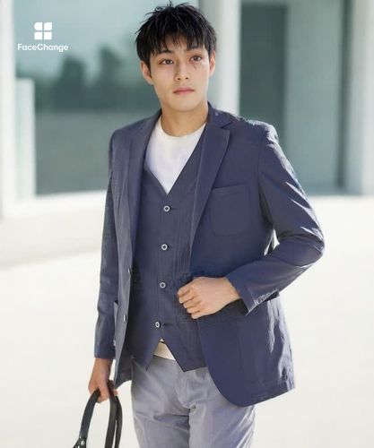 メンズ ストレッチ サッカー テーラード ジャケット通販 [1604-53404