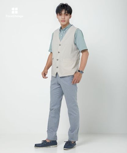 メンズ サッカー ジレ ベスト通販 [1604-53411] - クロコダイル