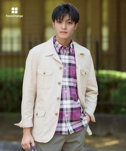 メンズ フラップポケット付 ジャケット通販 [1604-55401