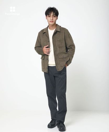 メンズ ステンカラー 微起毛 ブルゾン通販 [1604-55405