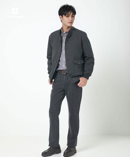 メンズ クロコダイルタータン 中綿 ブルゾン通販 [1604-57401