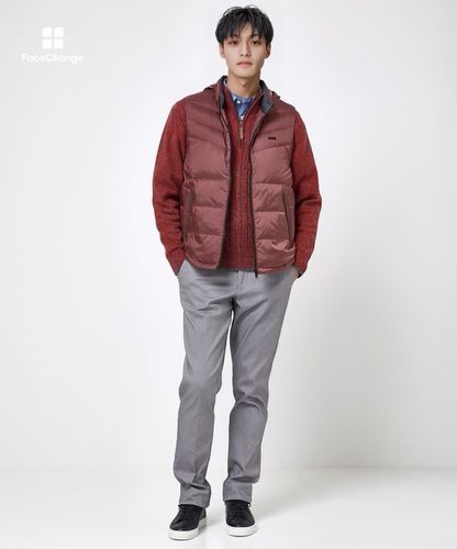 メンズ キルティング ダウン ベスト通販 [1604-57403] - クロコダイル