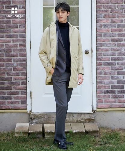 つ*い様 45R ウール ヘリンボーン ジャケット 5 45R ツイードウールジャケット ネイビー ヘリンボーン素材 テーラード