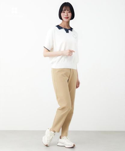 レディース スキッパー ニット ポロシャツ【ZERO POLO SHIRT】通販