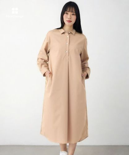 0107 ワンピース レディース プルオーバー ワンピース【シワになりにくい】通販 [2021