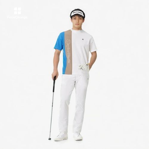 カラーブロック S/S モック｜APPAREL | TaylorMade Golf