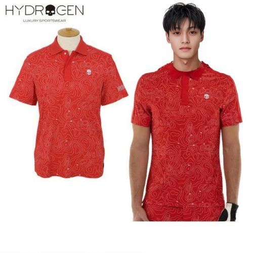 新品未使用　ハイドロゲンゴルフHYDROGENロングポロシャツ　XXL medium-bangs.jpg