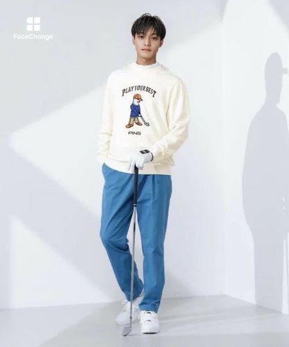 大感謝祭P10倍】セーター メンズ ピン PING 2025 秋冬 新作 ゴルフ