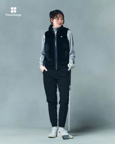 ✨美品✨アンパスィ　2023年モデル　セーター　パンツ　上下セット　レディースL ✨美品✨アンパスィ 2023年モデル セーター パンツ 上下セット