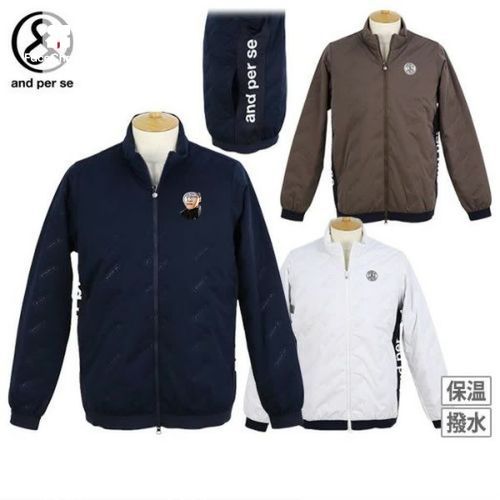 アンパスィジャケットM ブルゾン メンズ アンパスィ and per se 2025 秋冬 新作 ゴルフウェア