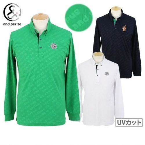 20％OFFセール】ポロシャツ メンズ アンパスィ and per se 2025 秋冬