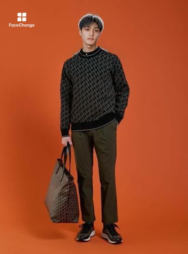 セーター メンズ レザレクション Resurrection 2025 秋冬 新作 ゴルフ