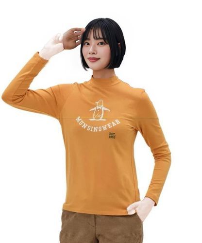 ハイネックシャツ レディース マンシングウェア Munsingwear 2025 秋冬