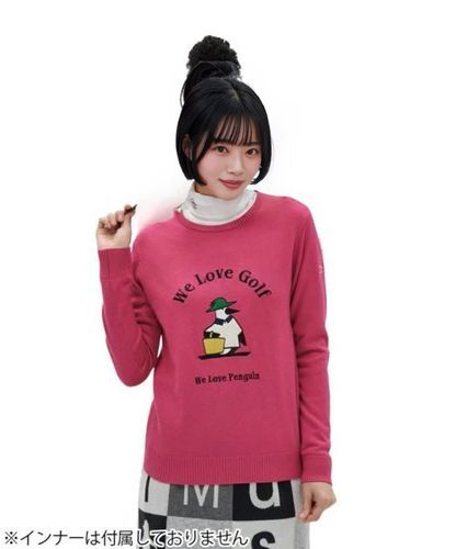 大感謝祭P10倍】セーター レディース マンシングウェア Munsingwear