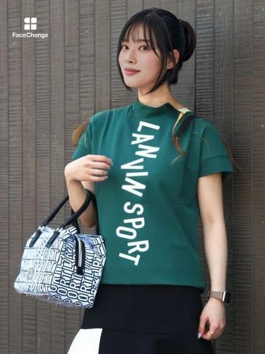 ゴルフ LANVIN ランバン レディース トップス 半袖 シャツ（Sサイズ） ゴルフ LANVIN ランバン レディース トップス 半袖 シャツ（Sサイズ