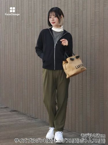 新年還元祭P10倍】ロングパンツ レディース ランバン スポール LANVIN