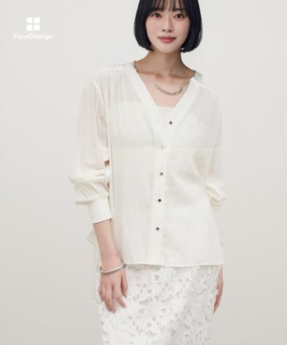 強撚シアーシャツカーデ | LARUTA(ラルータ)レディース | PAL CLOSET