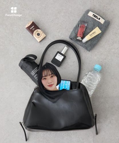 500mlペットボトル収納可能】ダブルポケットボストンバッグ | COLONY
