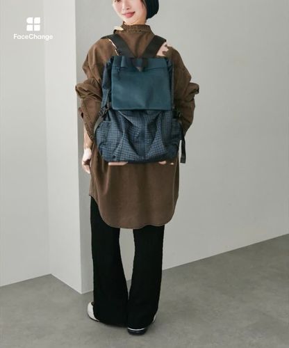 BURLAPOUTFITTER×ear ラージトートバッグ 撥水 A4対応 BURLAPOUTFITTER×ear】1、2泊の旅行/約16リットルの大容量/撥水/ユニ