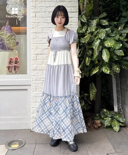 コムデギャルソン　花柄　切替　ワンピース　AD2022 花柄切替ワンピース | w closet(ダブルクローゼット)レディース | PAL