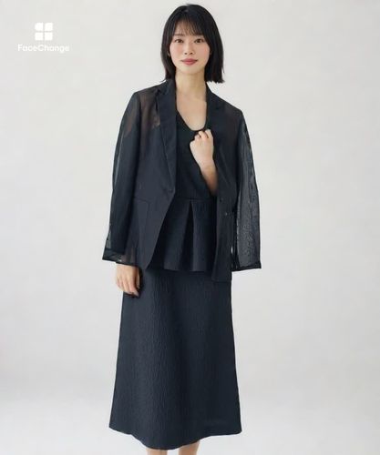 ANAYI アナイ コットンボイルシアーブルゾン　ジャケット　カーディガン コットンボイルシアーブルゾン | ANAYI/アナイ | 三越伊勢丹オンライン