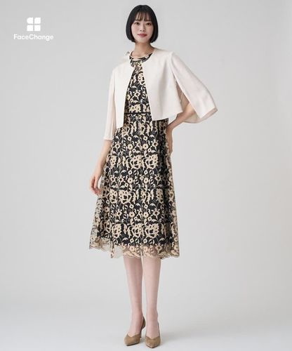 トリアセサテンボレロ ジャケット|ANAYI OFFICIAL ONLINE STORE