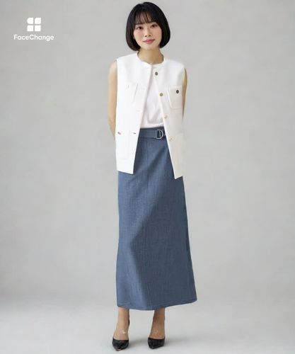 インレーツイード4ポケットジレ|ANAYI OFFICIAL ONLINE STORE｜アナイ