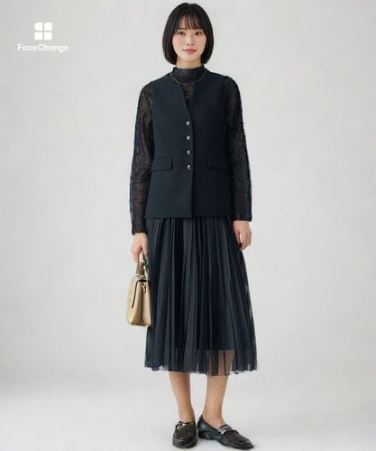 カルゼオーガンプリーツ スカート|ANAYI OFFICIAL ONLINE STORE