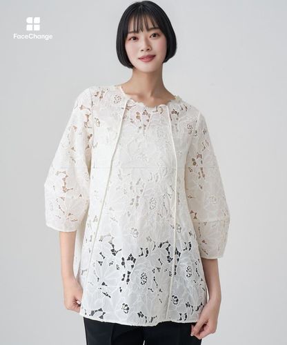 フラワー刺繍フレアブラウス|ANAYI OFFICIAL ONLINE STORE｜アナイ