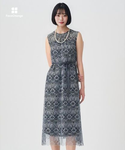 ラメチュールレーステントライン ワンピース|ANAYI OFFICIAL ONLINE