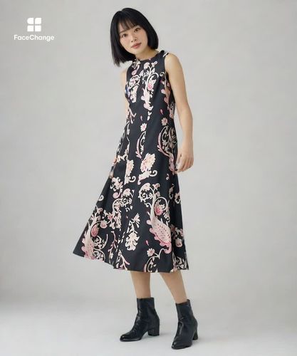 アラベスクプリントワンピース|ANAYI OFFICIAL ONLINE STORE｜アナイ