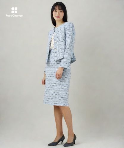 Eternal Line 2025】ミックスツイードタイト スカート|ANAYI OFFICIAL