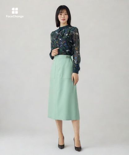 ボタニカルプリントシャツ ブラウス|ANAYI OFFICIAL ONLINE STORE